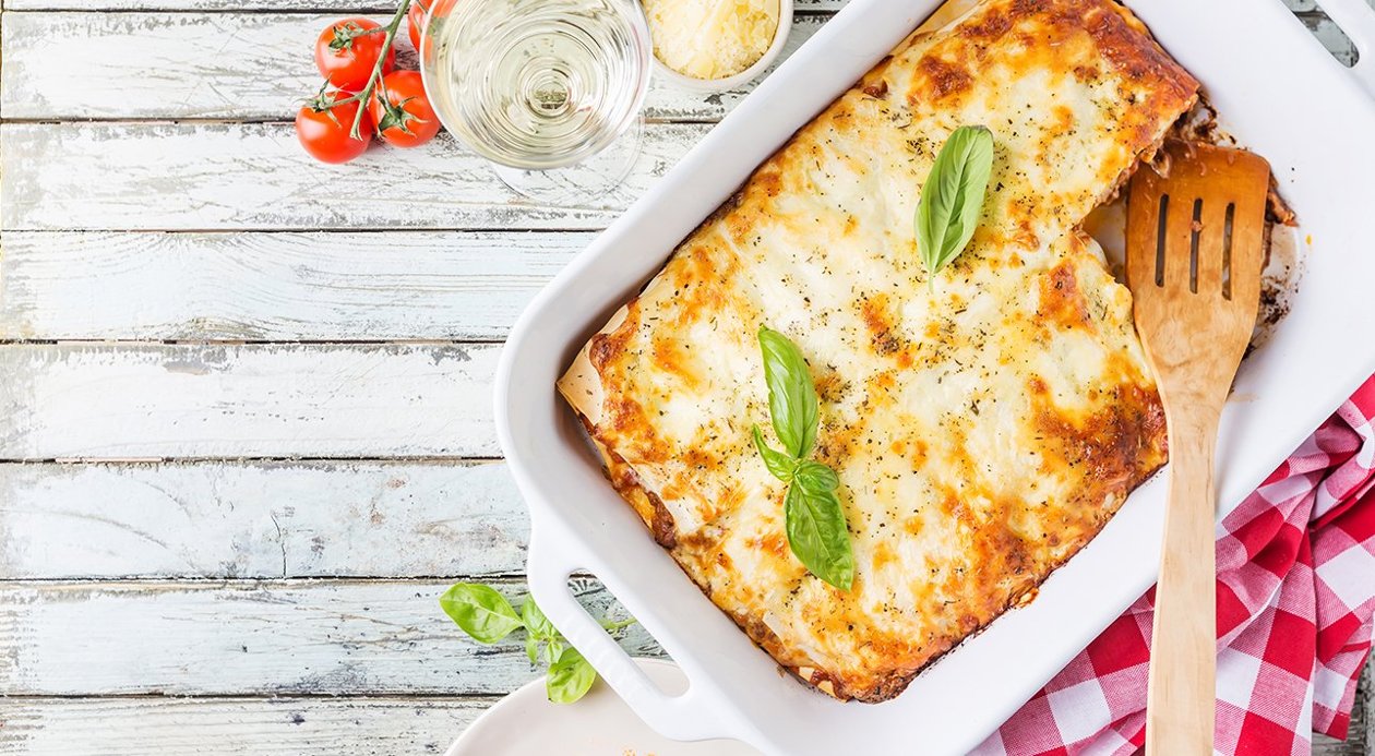 LASAGÑA CON VEGETALES LASAGÑA CON VEGETALES