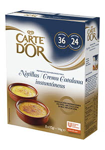 Carte d'Or Natillas/Crema Catalana Deshidratado Instantáneas 3x172G