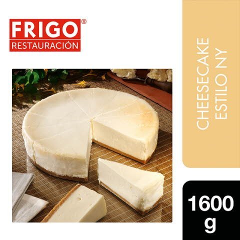 Cheesecake Estilo New York Frigo Restauración 1,6Kg -