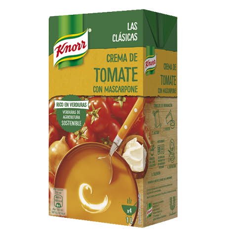 Crema de Tomate con Mascarpone Knorr 1L -