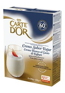 Crema sabor Yogur Carte d'Or deshidratado. 60 raciones -