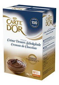 Cremoso de Chocolate Carte d'Or deshidratado. 60 raciones -