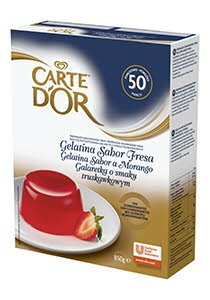 Gelatina Fresa Carte d'Or 50 raciones - Gelatina Fresa Carte d'Or 50 raciones -