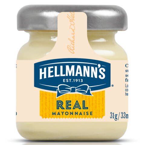 Hellmann's Mini tarro cristal Mayonesa -