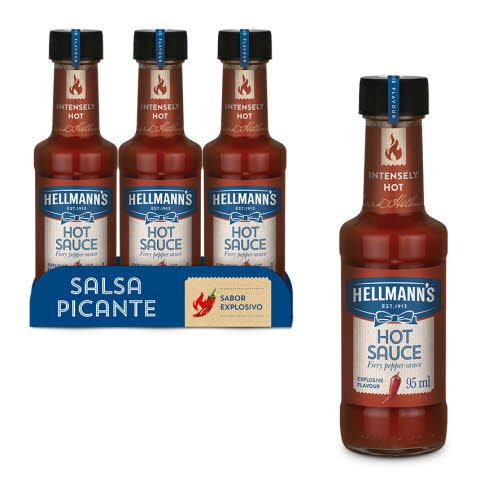 Hellmann's Salsa Picante Pack 3 x 95ml -