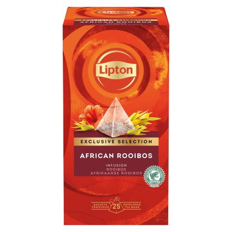 Infusión Lipton African Rooibos Caja con 25 sobres -