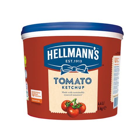 Ketchup Hellmann's cubo 5Kg -