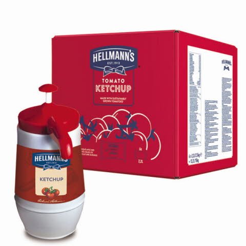 Ketchup Hellmann's Dispensador 2,5KG -