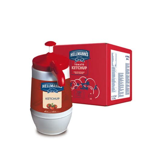 Ketchup Hellmann's Dispensador 2,5KG -