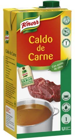 Knorr Caldo de Carne líquido Brik 1L - Knorr Caldo de Carne líquido Brik 1L -
