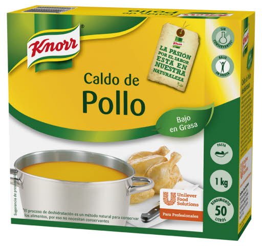 Knorr Caldo de Pollo Pastilla 1Kg -