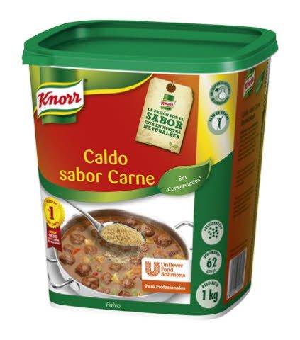 Knorr Caldo Sabor Carne deshidratado bote 1kg -