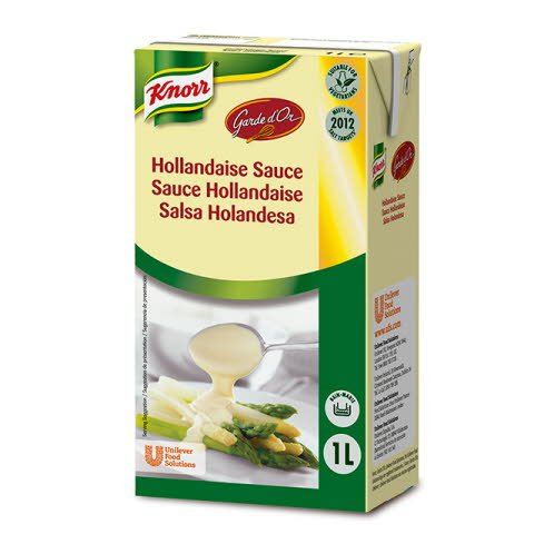 Knorr Garde D'Or Salsa Holandesa líquida lista para usar brik 1L -