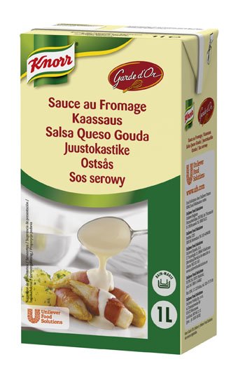 Knorr Garde D'Or Salsa Queso Gouda líquida lista para usar brik 1L -