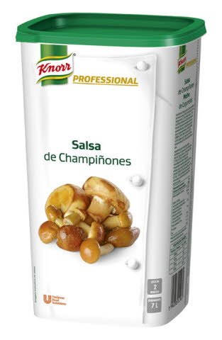 Knorr Profesional Salsa de Champiñones deshidratada bote 1Kg -