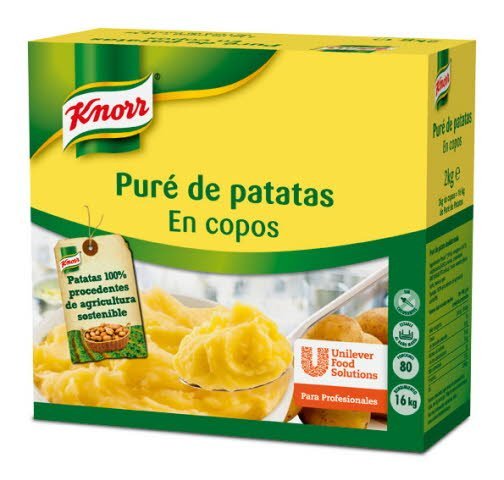 Knorr Puré de patatas copos caja 2Kg -