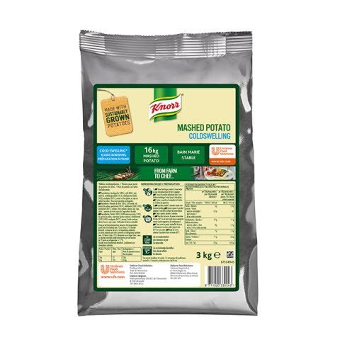 Knorr Puré de patatas en frío bolsa 3Kg -