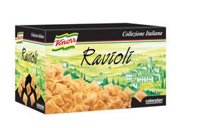 Knorr Ravioli con Carne Pasta rellena Caja 3 Kg -