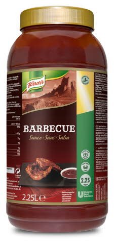 Knorr Salsa Barbacoa líquida lista para usar bote 2,25L -