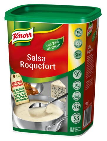 Knorr Salsa Roquefort deshidratada bote 715g -