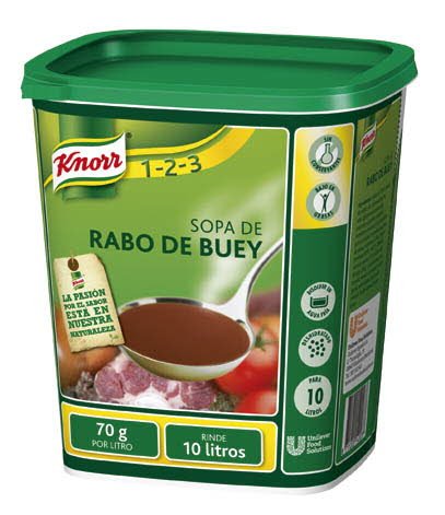 Knorr Sopa de Rabo de Buey deshidratada bote 700g -