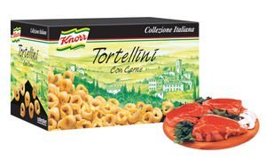Knorr Torterllini con Carne Pasta Rellena Caja 3 Kg -