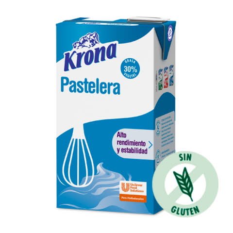 Krona Pastelera derivado lácteo para montar brik 1L -