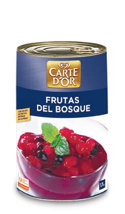 Lata de Frutas del Bosque Carte d'Or de 1,7Kg -