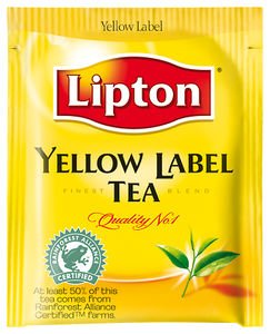 Lipton Té Yellow Label Tea Caja de 25 Sobres -