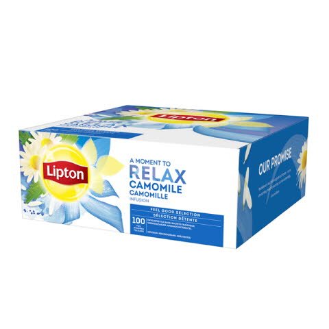 Manzanilla Lipton, Caja con 100 sobres -