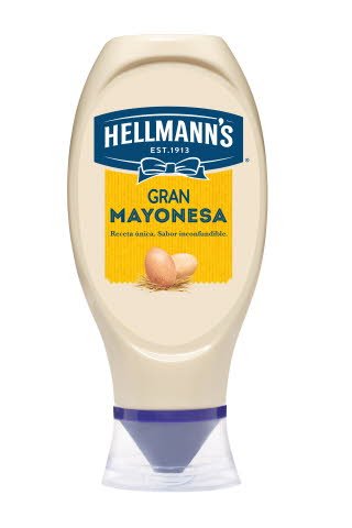 Mayonesa Hellmann's bocabajo 430ml -