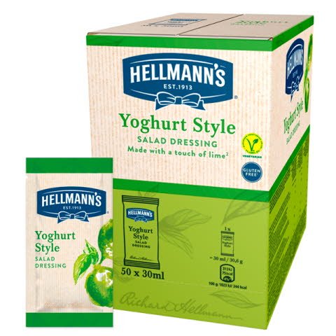 Monoporciones ensalada Hellmann's Yogur. Sin Gluten -