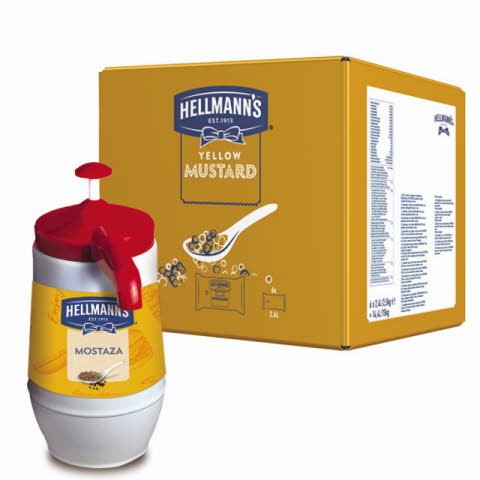 Mostaza Hellmann's Dispensador 2,25KG -