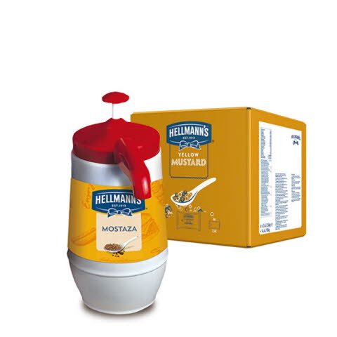 Mostaza Hellmann's Dispensador 2,5KG -