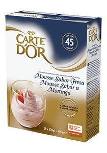 Mousse sabor Fresa Carte d'Or 45 raciones -