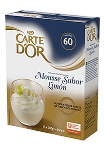 Mousse sabor Limon Carte d'Or 60 raciones -