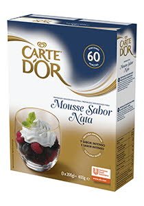 Mousse sabor Nata Carte d'Or 60 raciones -