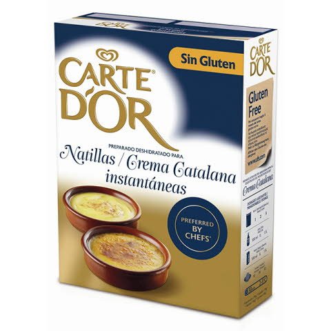 Natillas/Crema Catalana Carte d'Or Sin Gluten 36/24 raciones -