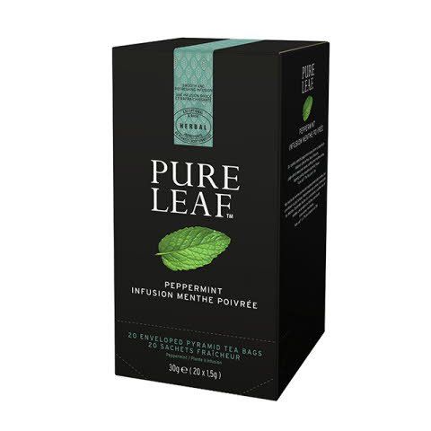 Pure Leaf 6x30g Peppermint, Caja 20 sobres -