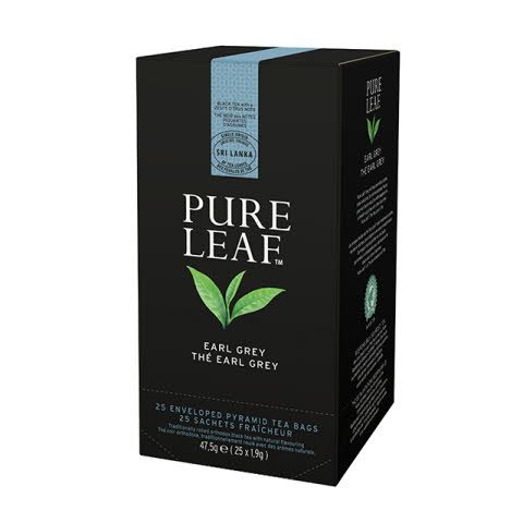 Pure Leaf Earl Grey 6x48g, Caja de 25 sobres -