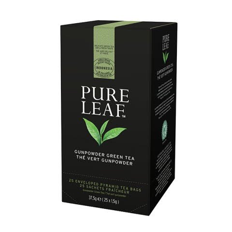 Pure Leaf Grn Gunpowder 6x38g, Caja 25 sobres -