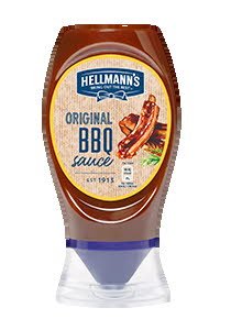 Salsa Barbacoa Hellmann's bocabajo 250ml -