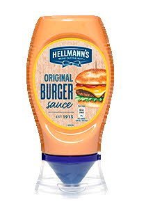 Salsa Burger Hellmann's bocabajo 250ml -