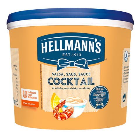 Salsa Cocktail Hellmann's cubo 3L -