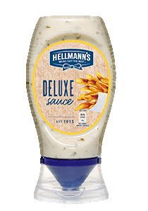 Salsa Patatas Deluxe Hellmann's bocabajo 250ml -