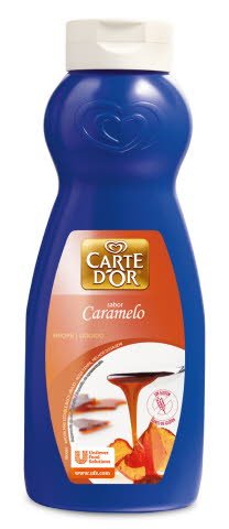 Sirope de caramelo Carte d'Or botella 1L -