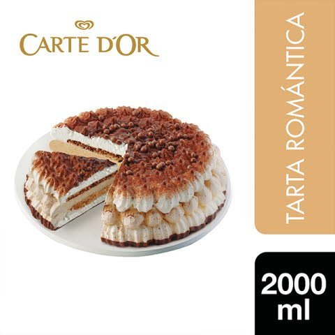 Tarta Romantica Carte d'Or 2L -