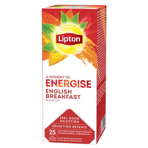 Té Negro English Breakfast, Caja de 25 sobres -