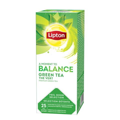 Té Verde Lipton, Caja de 25 sobres -