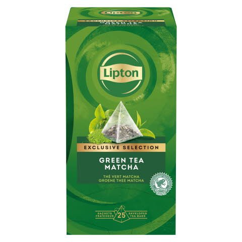 Té Verde Lipton Matcha, Caja con 25 sobres -